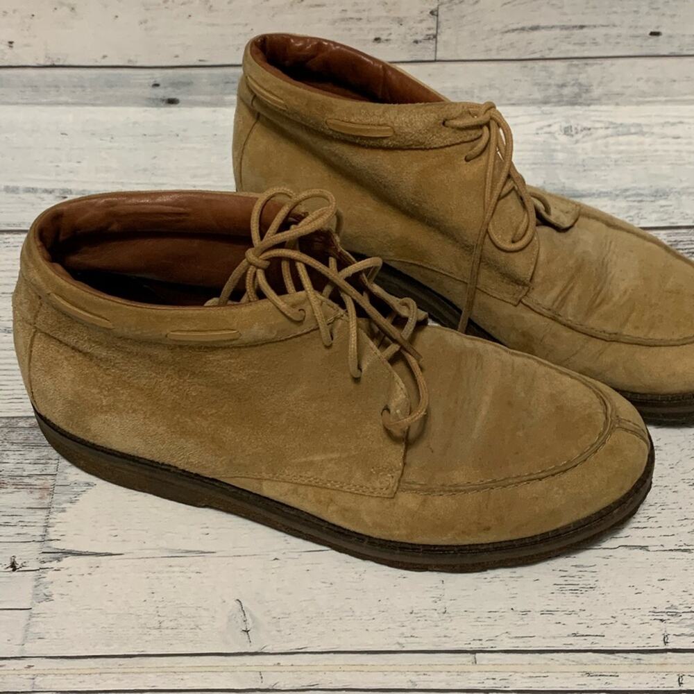 Robert Zur Brown Soft Tan suede Chukka Boot 40 eu